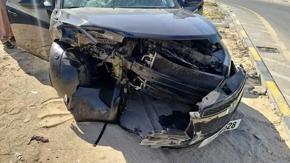 Junk and accident-damaged car we've collected